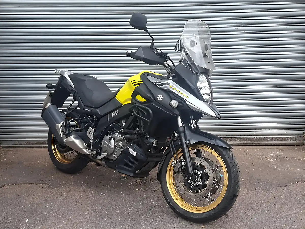Used 2018 Suzuki V-Strom 650 Yellow - Front View