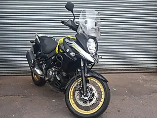 Used 2018 Suzuki V-Strom 650 Yellow - Interior and Exterior details 2