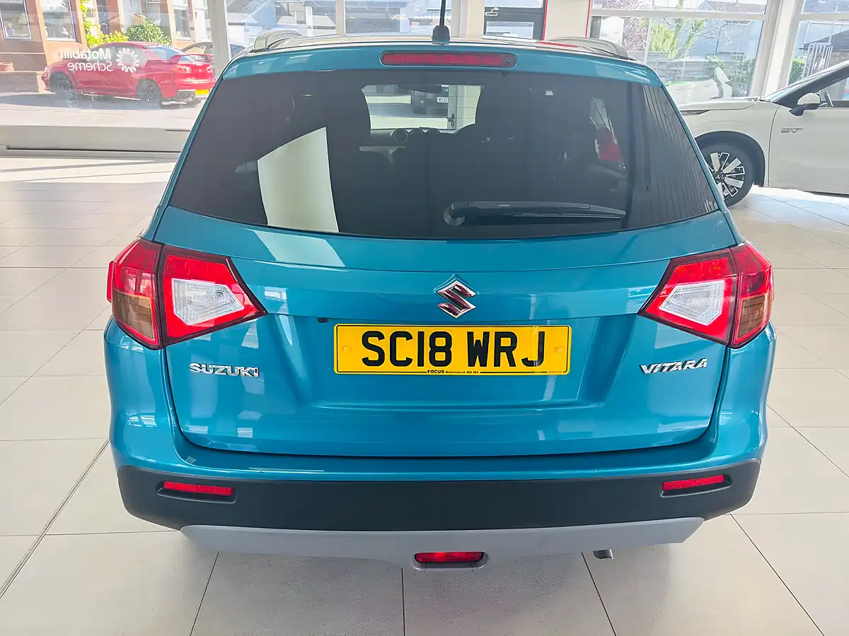 Used 2018 Suzuki Vitara Sz-T Blue - Interior and Exterior details 5