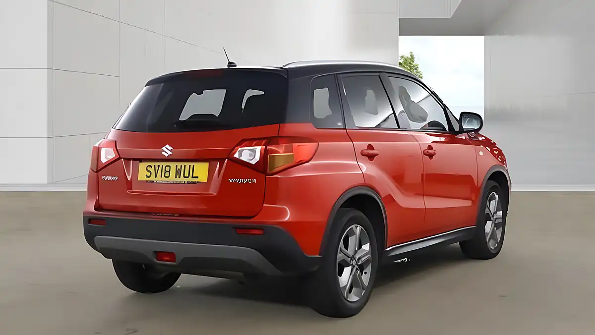 Used 2018 Suzuki Vitara Sz-T Red - Interior and Exterior details 4