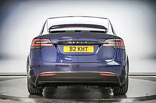 Used 2018 Tesla Model X Deep Blue - Interior and Exterior details 10