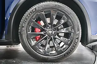 Used 2018 Tesla Model X Deep Blue - Interior and Exterior details 20