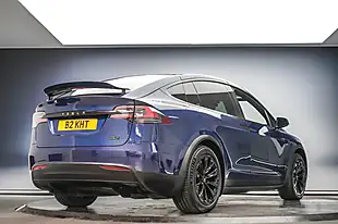 Used 2018 Tesla Model X Deep Blue - Interior and Exterior details 3