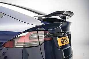 Used 2018 Tesla Model X Deep Blue - Interior and Exterior details 6