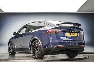 Used 2018 Tesla Model X Deep Blue - Interior and Exterior details 8