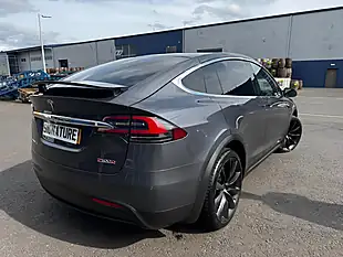 Used 2018 Tesla Model X Performance Grey - Interior and Exterior details 7