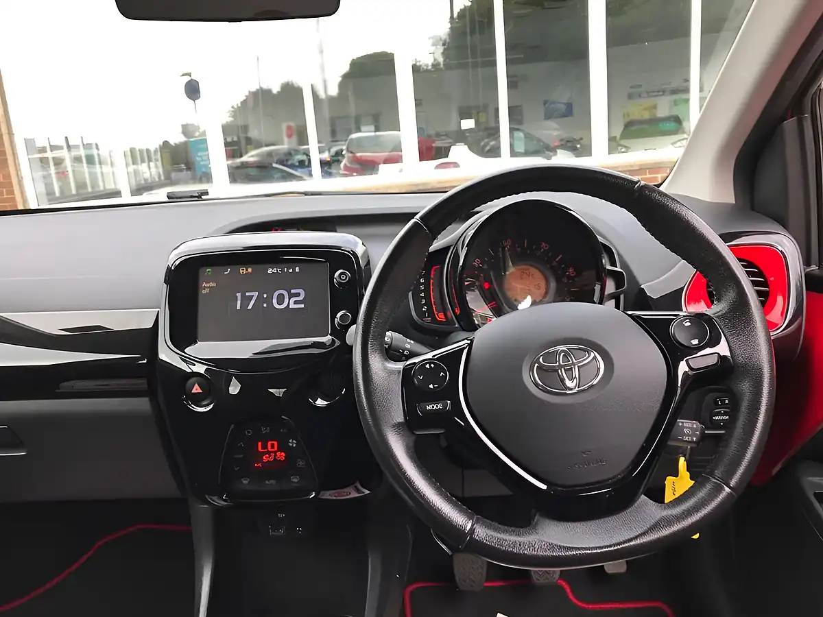 Used 2018 Toyota Aygo X-Cite 4 Red Bi-Tone Red - Interior and Exterior details 13