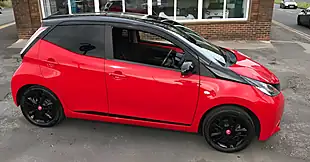 Used 2018 Toyota Aygo X-Cite 4 Red Bi-Tone Red - Interior and Exterior details 15