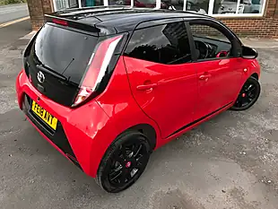 Used 2018 Toyota Aygo X-Cite 4 Red Bi-Tone Red - Interior and Exterior details 16