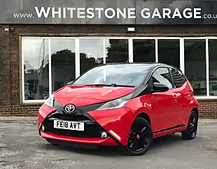 Used 2018 Toyota Aygo X-Cite 4 Red Bi-Tone Red - Interior and Exterior details 3
