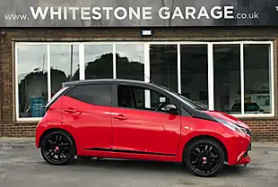 Used 2018 Toyota Aygo X-Cite 4 Red Bi-Tone Red - Interior and Exterior details 4