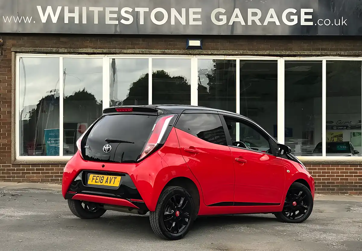 Used 2018 Toyota Aygo X-Cite 4 Red Bi-Tone Red - Interior and Exterior details 6