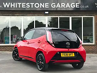 Used 2018 Toyota Aygo X-Cite 4 Red Bi-Tone Red - Interior and Exterior details 7