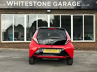 Used 2018 Toyota Aygo X-Cite 4 Red Bi-Tone Red - Interior and Exterior details 8