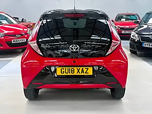 Used 2018 Toyota Aygo X-Cite 4 Red Bi-Tone Red - Interior and Exterior details 10