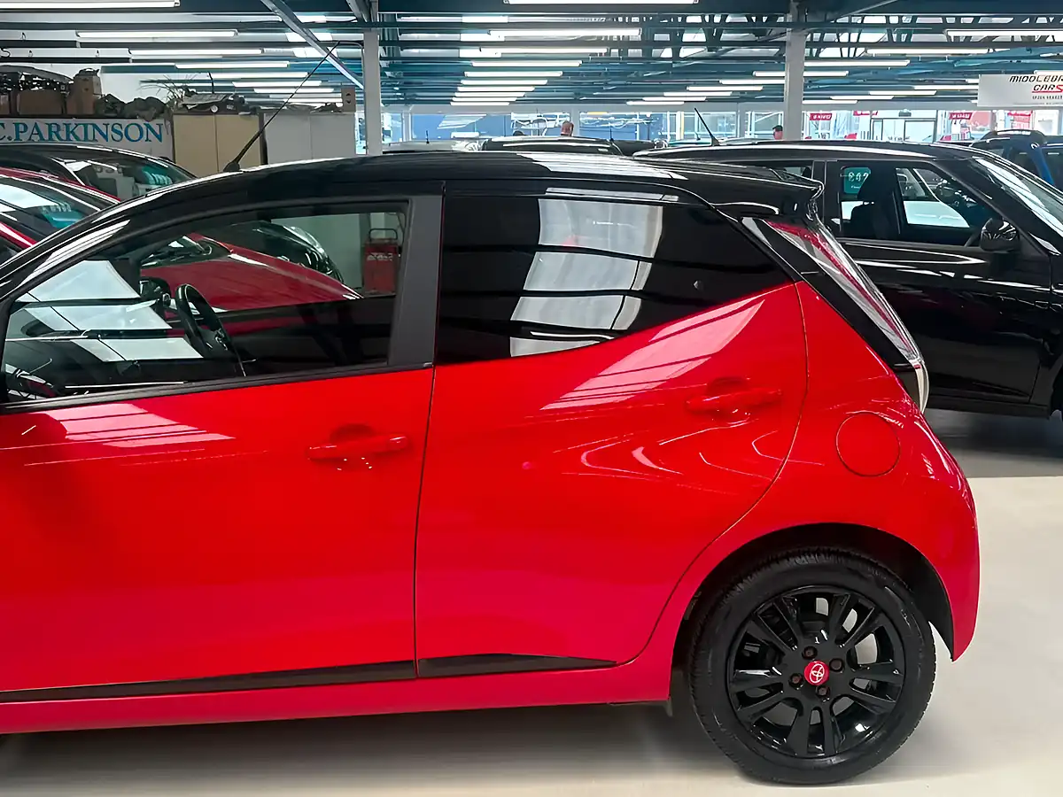 Used 2018 Toyota Aygo X-Cite 4 Red Bi-Tone Red - Interior and Exterior details 11