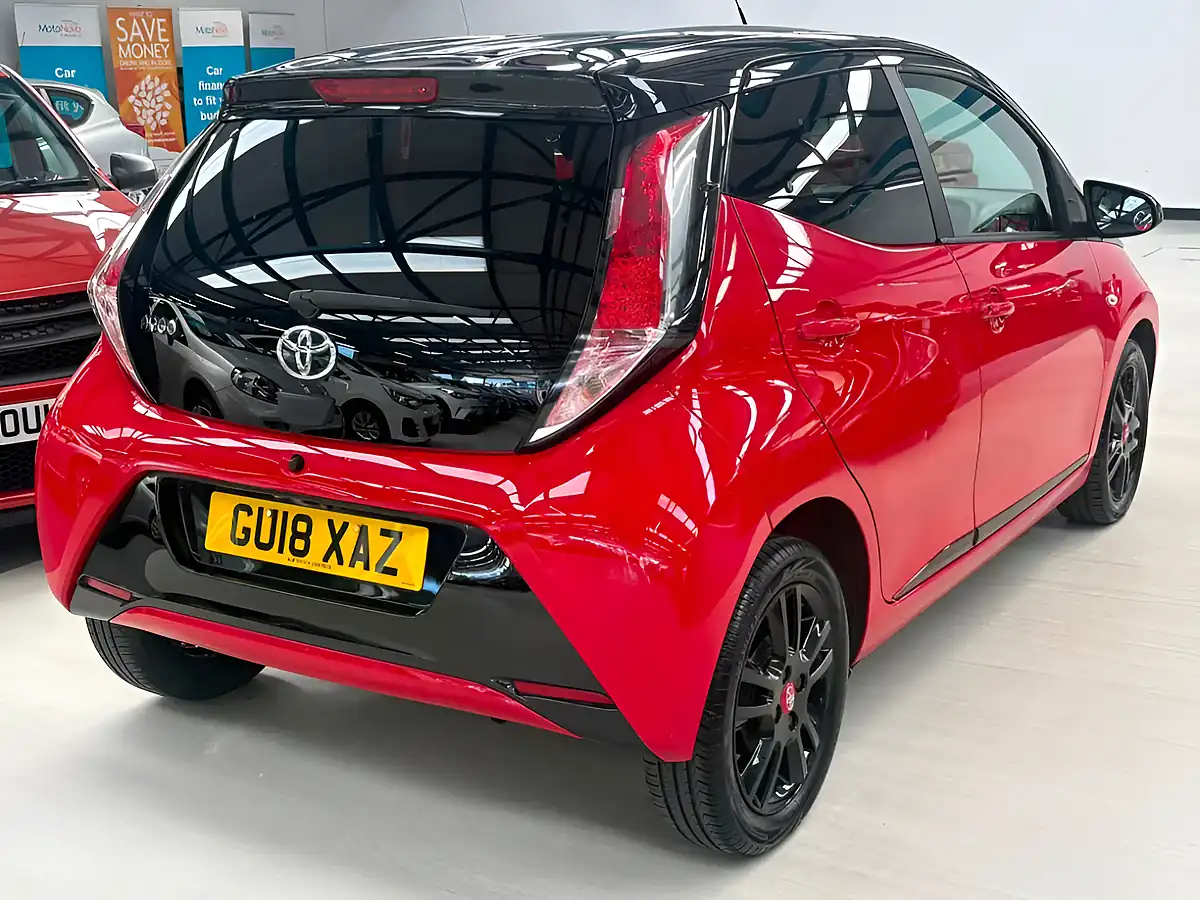 Used 2018 Toyota Aygo X-Cite 4 Red Bi-Tone Red - Interior and Exterior details 12