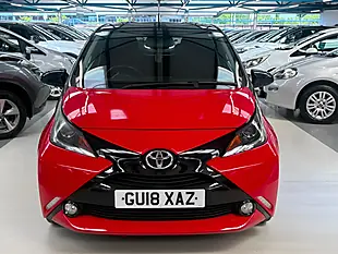 Used 2018 Toyota Aygo X-Cite 4 Red Bi-Tone Red - Interior and Exterior details 2