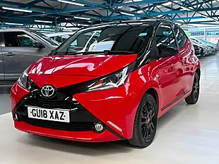 Used 2018 Toyota Aygo X-Cite 4 Red Bi-Tone Red - Interior and Exterior details 3