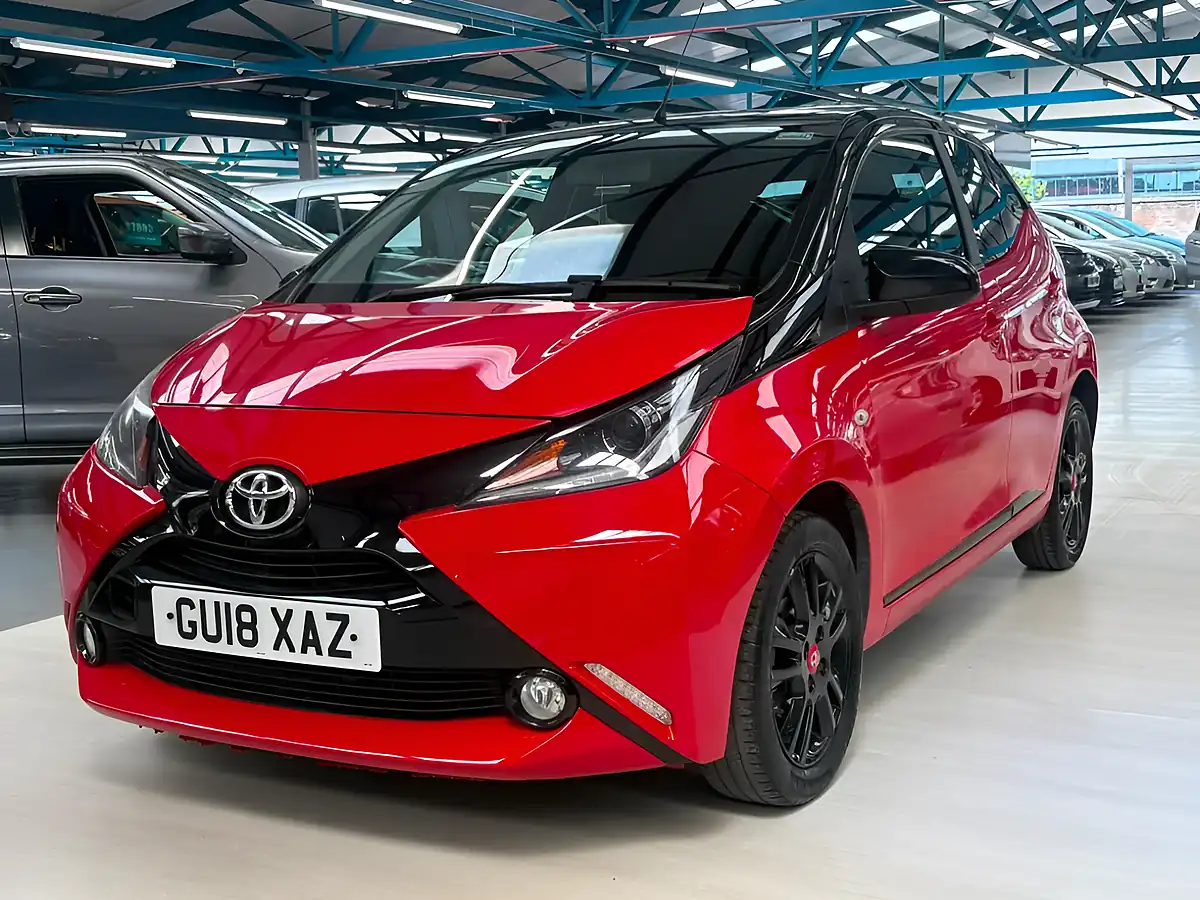 Used 2018 Toyota Aygo X-Cite 4 Red Bi-Tone Red - Interior and Exterior details 3