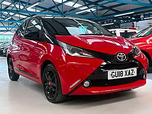 Used 2018 Toyota Aygo X-Cite 4 Red Bi-Tone Red - Interior and Exterior details 4