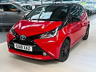 Used 2018 Toyota Aygo X-Cite 4 Red Bi-Tone Red - Interior and Exterior details 6
