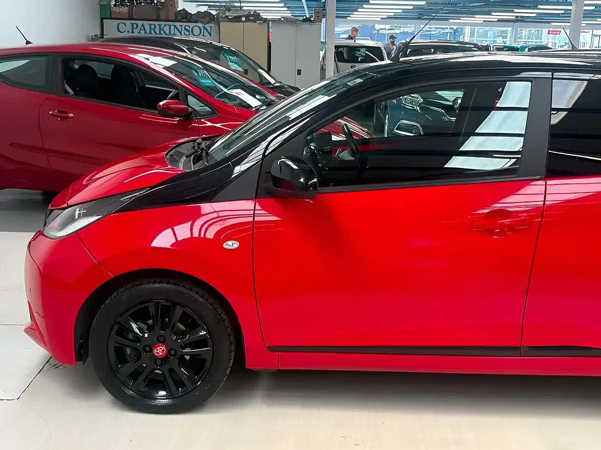 Used 2018 Toyota Aygo X-Cite 4 Red Bi-Tone Red - Interior and Exterior details 7