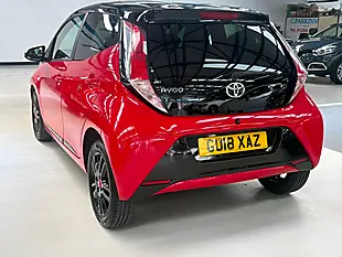 Used 2018 Toyota Aygo X-Cite 4 Red Bi-Tone Red - Interior and Exterior details 8