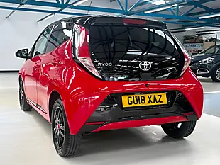 Used 2018 Toyota Aygo X-Cite 4 Red Bi-Tone Red - Interior and Exterior details 9
