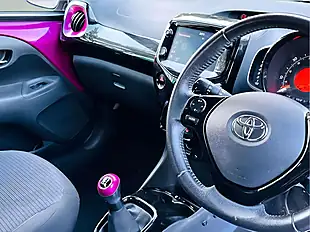 Used 2018 Toyota Aygo X-Cite Purple - Interior and Exterior details 10