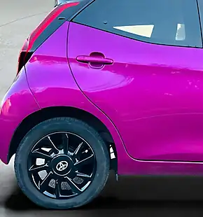 Used 2018 Toyota Aygo X-Cite Purple - Interior and Exterior details 17