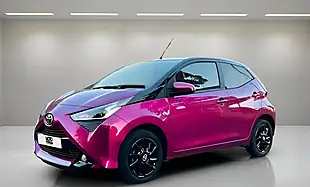 Used 2018 Toyota Aygo X-Cite Purple - Interior and Exterior details 2