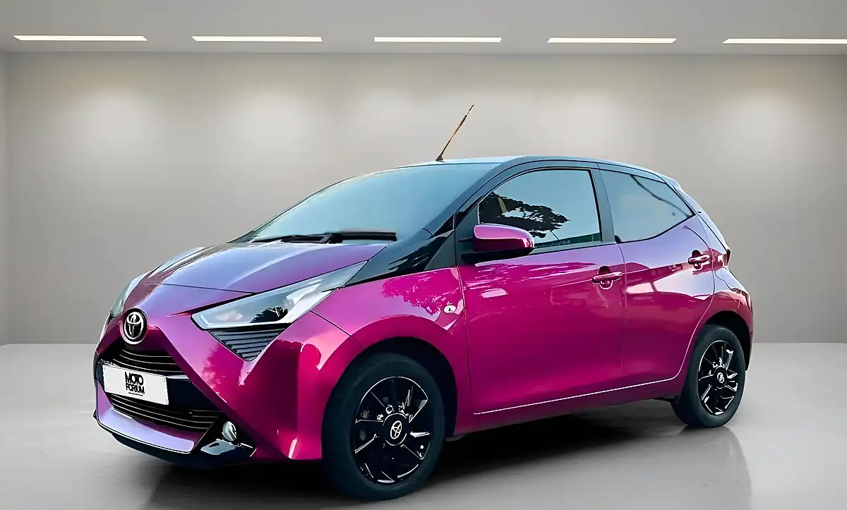 Used 2018 Toyota Aygo X-Cite Purple - Interior and Exterior details 2