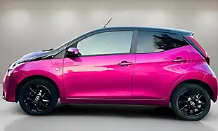Used 2018 Toyota Aygo X-Cite Purple - Interior and Exterior details 5