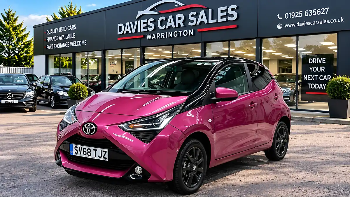 Used 2018 Toyota Aygo X-Cite Purple - Interior and Exterior details 2