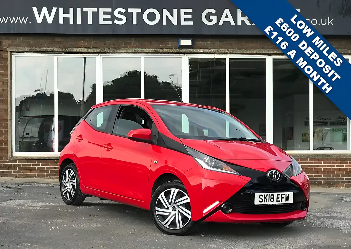 Used 2018 Toyota Aygo X-Play Red - Front View