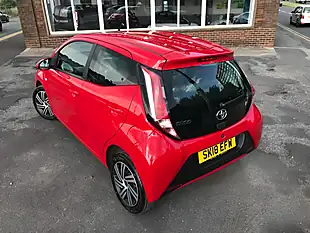Used 2018 Toyota Aygo X-Play Red - Interior and Exterior details 14