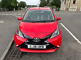 Used 2018 Toyota Aygo X-Play Red - Interior and Exterior details 6
