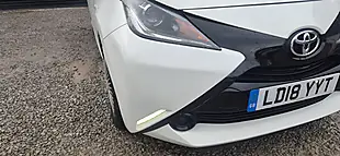 Used 2018 Toyota Aygo X-Play White - Interior and Exterior details 8
