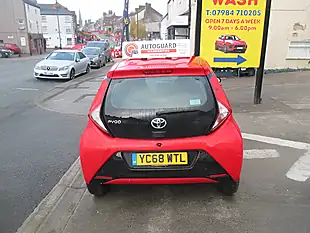Used 2018 Toyota Aygo X-Play WT-1 Red - Interior and Exterior details 4