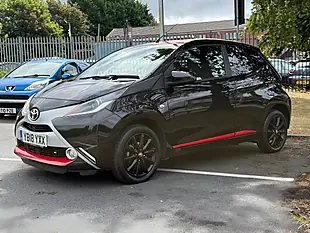 Used 2018 Toyota Aygo X-Press X-Shift Black - Interior and Exterior details 3