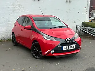 Used 2018 Toyota Aygo X-Style Red - Interior and Exterior details 2