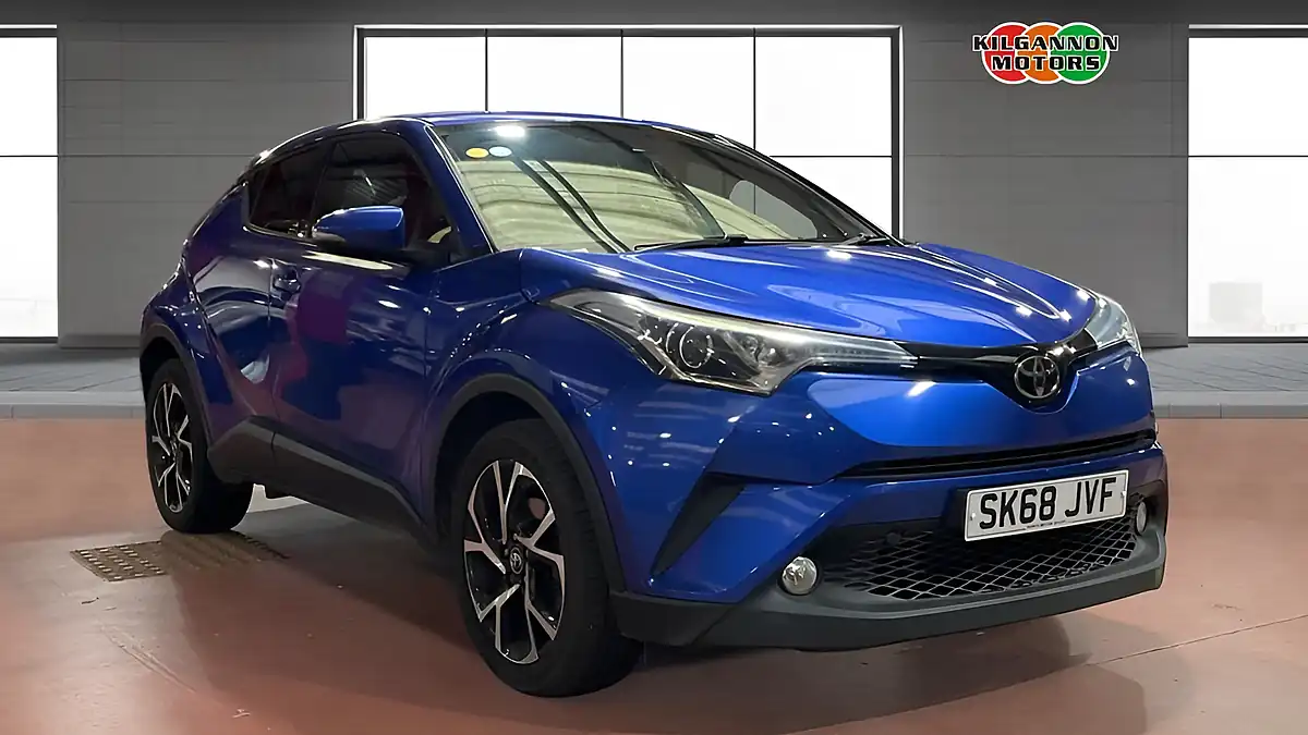 Used 2018 Toyota C-Hr Design Blue - Front View