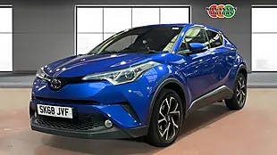 Used 2018 Toyota C-Hr Design Blue - Interior and Exterior details 2