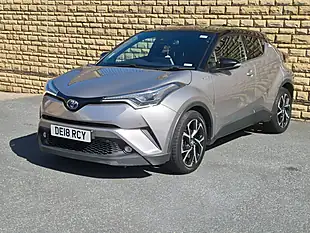 Used 2018 Toyota C-Hr Dynamic Silver - Interior and Exterior details 4