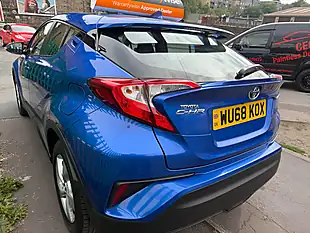 Used 2018 Toyota C-Hr Icon Blue - Interior and Exterior details 11