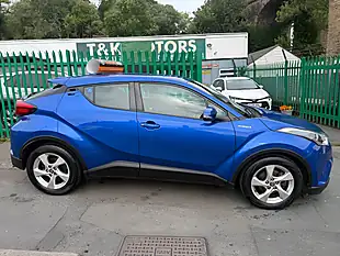 Used 2018 Toyota C-Hr Icon Blue - Interior and Exterior details 2