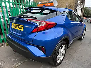 Used 2018 Toyota C-Hr Icon Blue - Interior and Exterior details 3