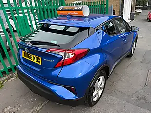 Used 2018 Toyota C-Hr Icon Blue - Interior and Exterior details 8