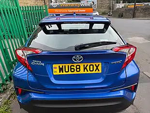 Used 2018 Toyota C-Hr Icon Blue - Interior and Exterior details 9